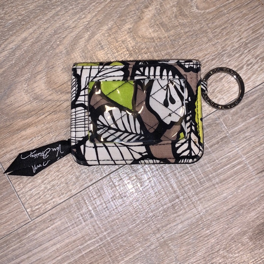 Vera Bradley colorful quilted small ID card coin wallet
